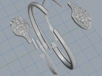 Bvlgari Bracelet 3D print model