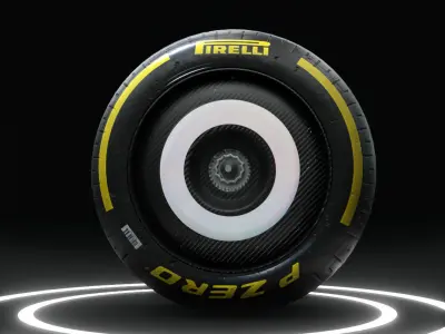 F1 2022 Tire 3D model