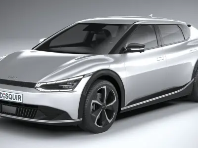 Kia EV6 2022 3D model