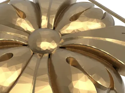  decorative pattern ready for 3D printing 3D model