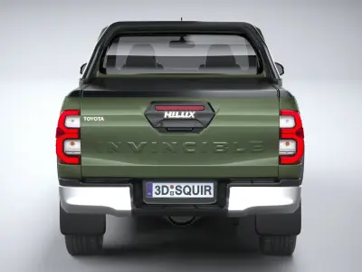 Toyota Hilux Invincible 2021 3D model