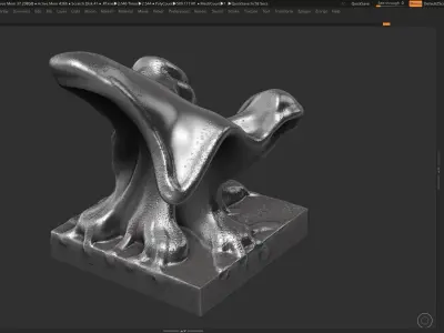 Modern Abstract Decorative sculpture 3d print model 3D print model 9