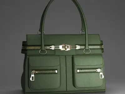 MaxMara Margaux Cargo Low-poly 3D model