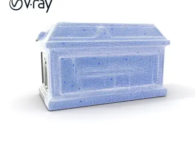 Ancient Egyptian Sarcophagus D Model Pack Low-poly 3D model