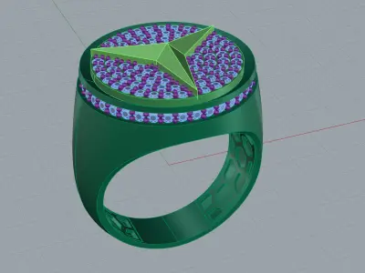 men ring 401002 3D print model
