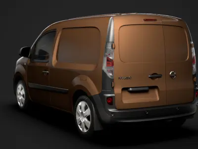 Nissan NV 250 Van L2 2020 3D model
