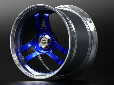 Super Advan Racing Ver II 3D model