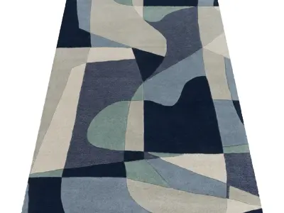 Rug Set 1247 3D model