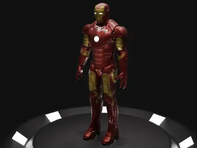 Iron Man Free 3D model