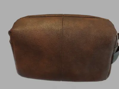 Leather Bag Low-poly 3D model