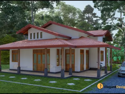 South Asian House P1 3D model