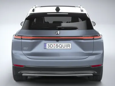 NIO ES7 2023 3D model