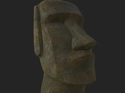 Moai Stature 3D model