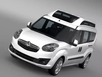 Vauxhall Combo Tour H2L2 2015 3D model