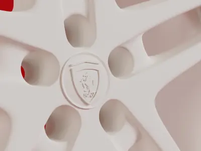 Ferrari Rim - 3D Printer 3D model