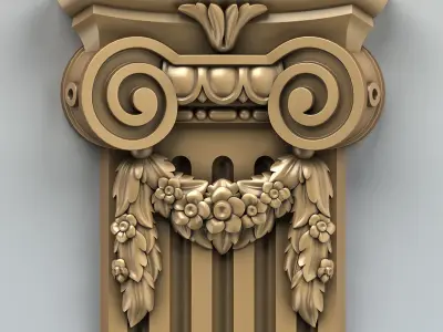 Column Capital 004 3D model