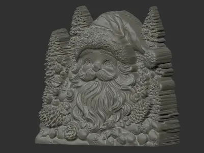 sanda decor cnc model 3D print model