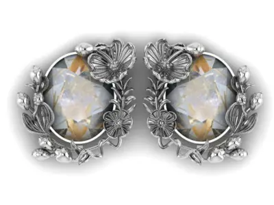 Earring 3D print model buy