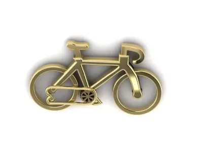 Bike gold  Free 3D model