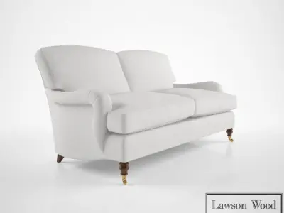 Lawson Wood Baring Sofa 3D model