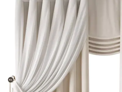 Curtains 14 3D model