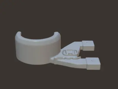 CR-V GAS CAP MOUNT FOR97-01 3D model