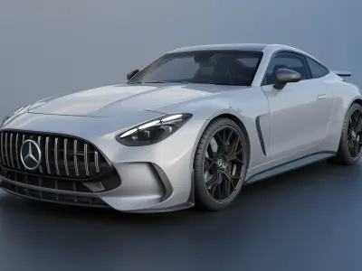 Mercedes AMG GT 63 Coupe 2025 3D print model