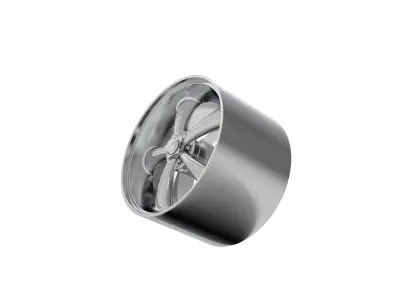 AMERICAN RACING CLASSIC TORQ THRUST II WHEEL 3D PRINT MODEL 3D print model