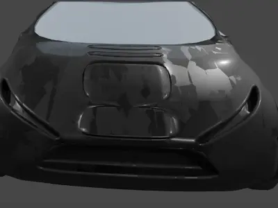 mercedes benz amg gt black 3D print model