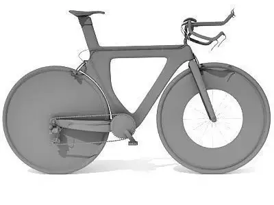 Modern Bike 3D model