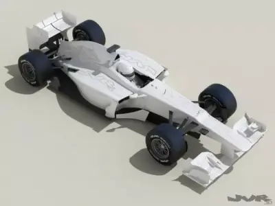 Generic F1 2013 Race Car 3D model