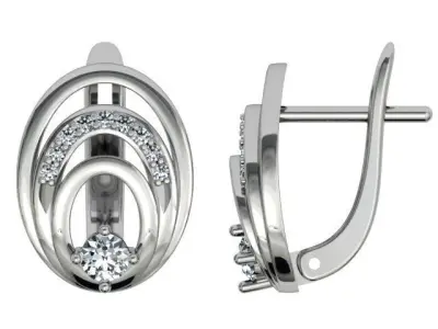 Gold ring earrings set Free 3D print model purchase