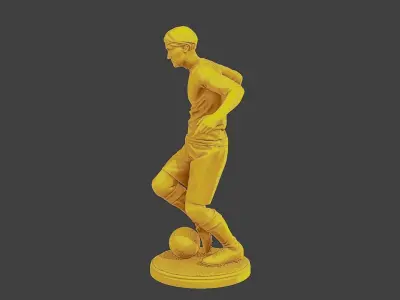 Soccer Player SP 006 3D print model