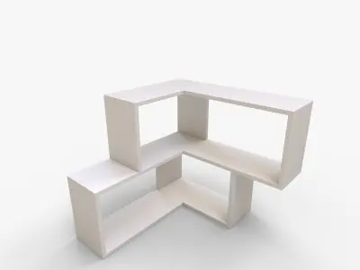 Oswego Wall Shelf 3D model