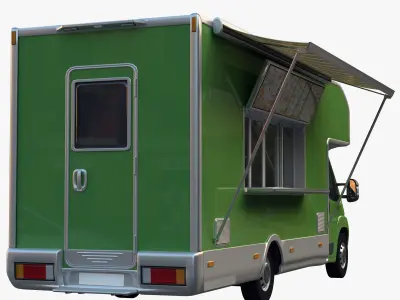 Food truck 3D model