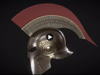 Spartan Helmet G2 3D print model