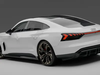 Audi E-Tron GT 3D model