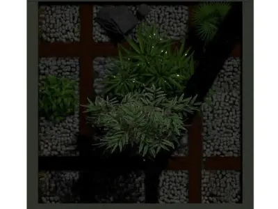 Interior Courtyard 3D model