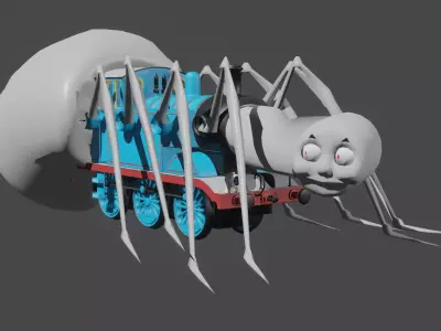 Thomas Engine Of Chaos Free 3D model