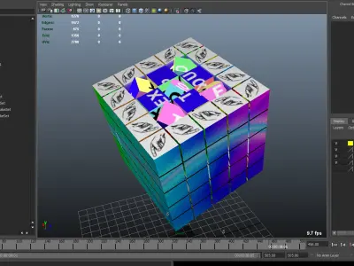 Crazy Cube 3D model