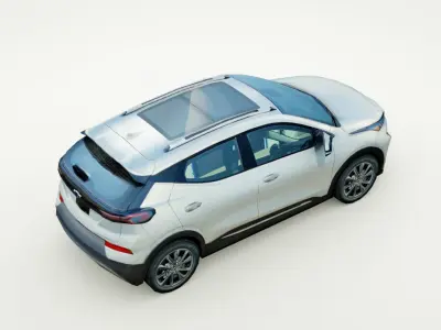 Chevrolet Bolt EUV 2022 Low-poly 3D model