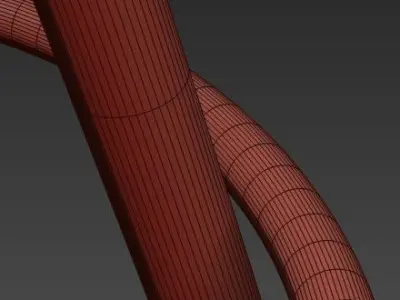 Stag armchair 3D model