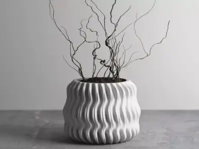 vase 3d print 490 3D print model