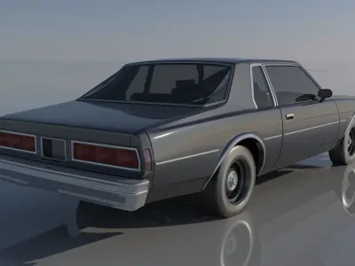 Chevrolet Impala Coupe 1977  3D print model