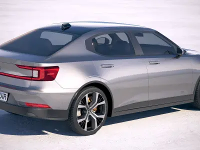 Polestar 2 2020 3D model