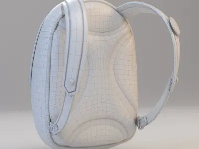 Cartoon Sport Backpack 3D model