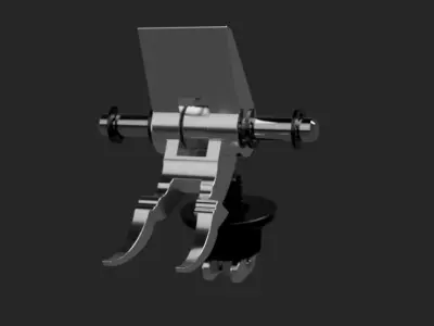 Compensador de torque 3D model