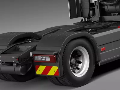 Volvo Fh16 globtrotter 2013 3D model