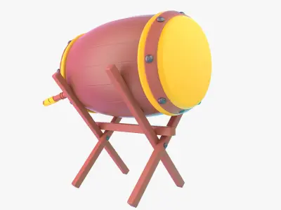 Ramadan Drums 3D model