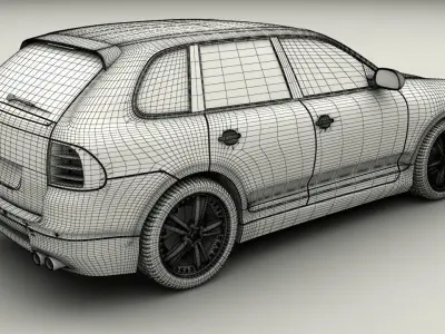 Porsche Cayenne 3D model